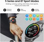 Smart Watch (Make Calls), 1.43’’ Smart Watches for Men  Sport Modes Fitness Watch - Image 4